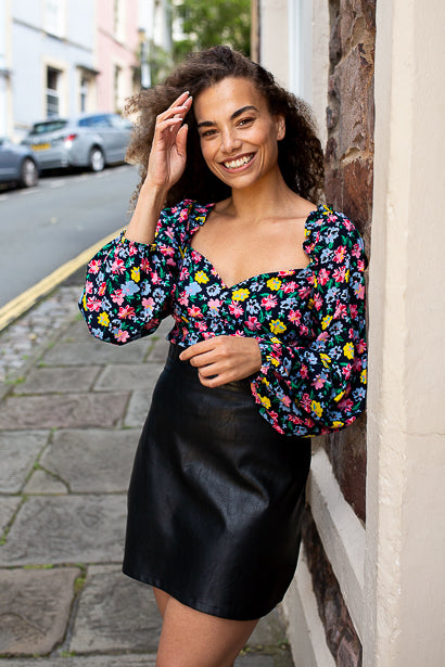 Floral Summer Top