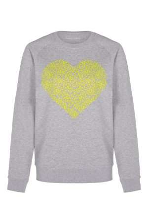 Yellow Heart Sweatshirt (8-10UK)