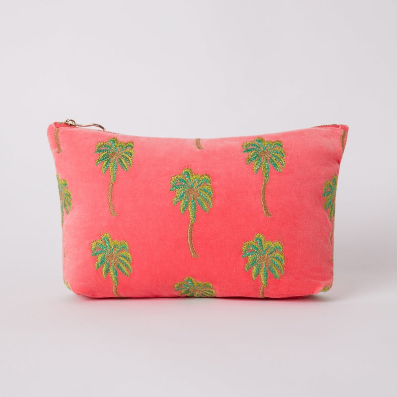 Palm Everyday Coral Pouch