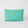 Palm Everyday Turquoise Pouch