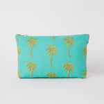 Palm Everyday Turquoise Pouch